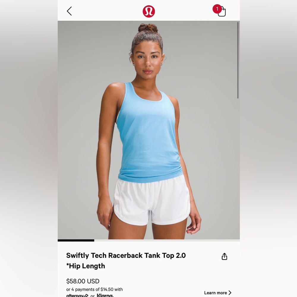 Swiftly Trch racerback